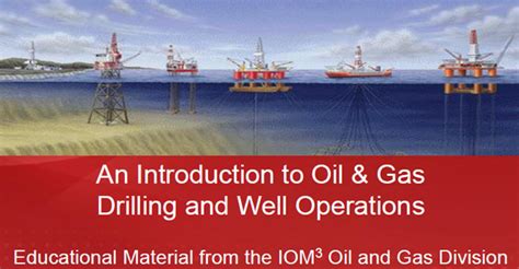 Good Document An Introduction To Oil And Gas Drilling And Well