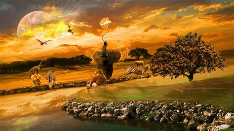 African Landscape Painting Wallpapers Top Free African Landscape