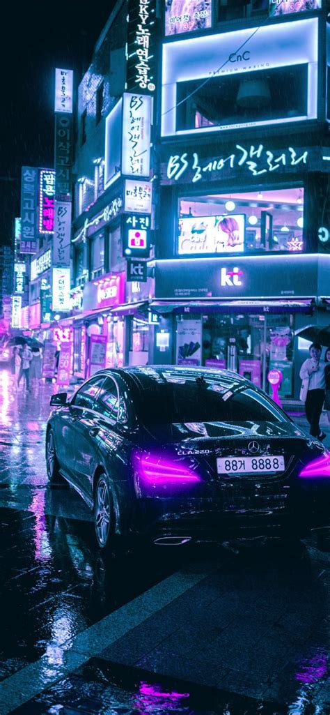 Cyberpunk Seoul Iphone X Wallpapers Free Download