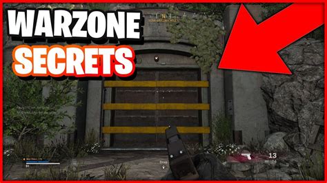 Warzone Tout Savoir Sur Les Bunkers Secrets Bunkers Easter Egg