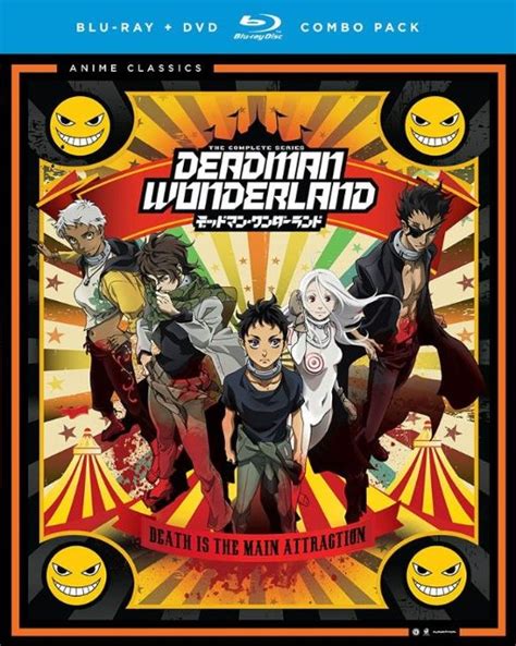 Deadman Wonderland The Complete Series 4 Discs Blu Raydvd Best Buy