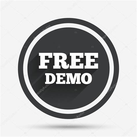 Free Demo Sign Icon Demonstration Symbol — Stock Vector © Blankstock