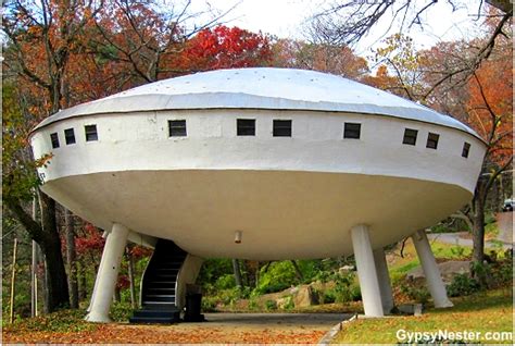 The Gypsynesters Flying Saucer House What The H