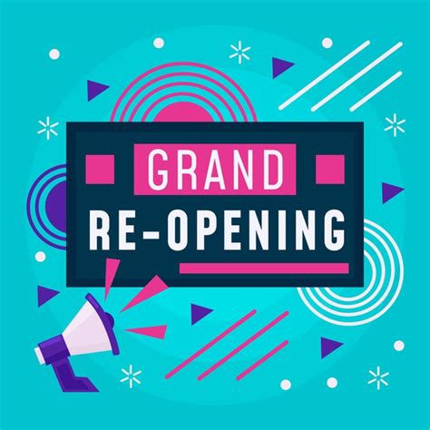 Free Grand Re Opening Wallpaper Design Free Vector Nohatcc