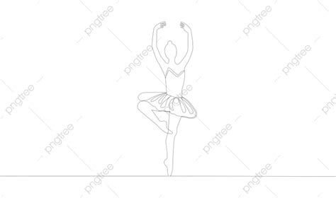Continuous Line Woman Vector Hd Png Images Continuous Line Drawing Of
