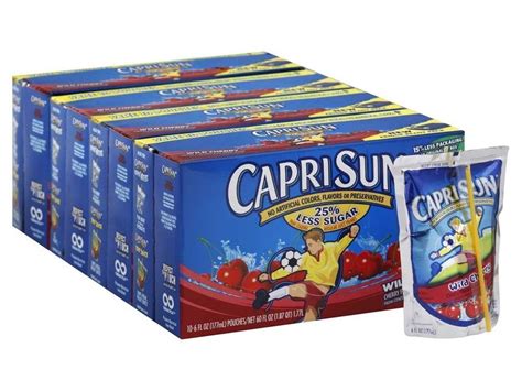 Capri Sun Wild Cherry Recalled Due To Cleaning Solution Contamination Wfxg