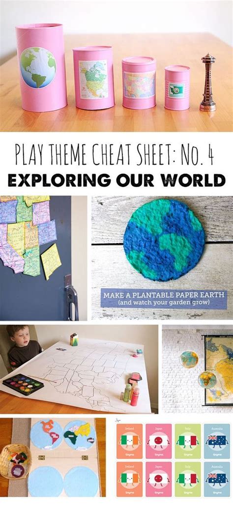 12 Best The World And Continents Craft Ideas Project For Kids To Learn