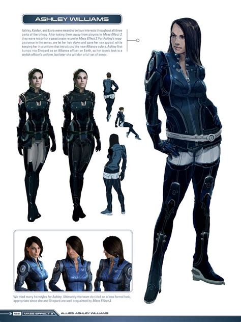 Mass Effect Concept Art Ashley Williams I Kinda Wish They Would