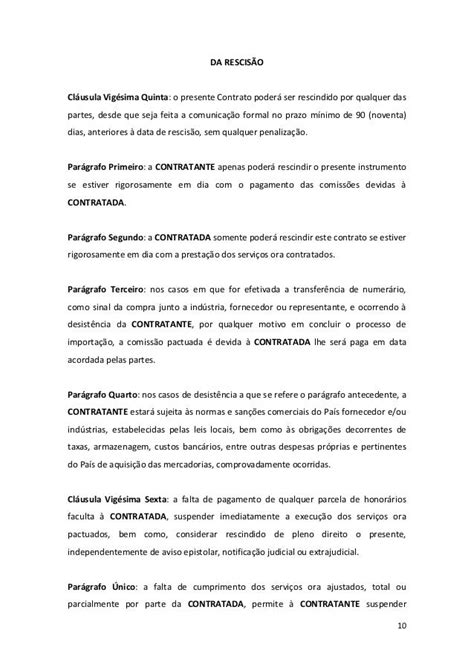 Modelo De Contrato Internacional De Compra E Venda Vários Modelos