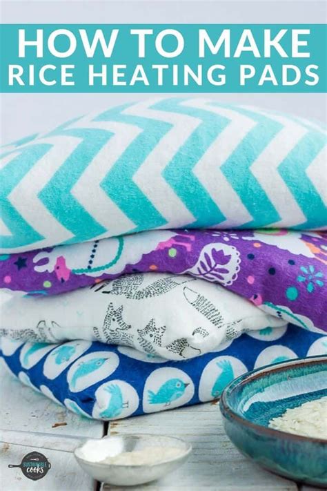 This Easy Tutorial Will Teach You How To Make Rice Heating Pads That