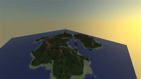 My First Attempt At Worldpainter Minecraft Map