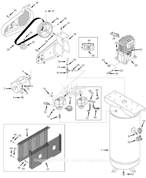 Diagram Craftsman Air Compressor Wiring With Diagram Mydiagram Online