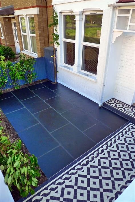Your garden is no good if you can't share it with family and friends. Victorian mosaic tile path in Wimbledon London - London ...