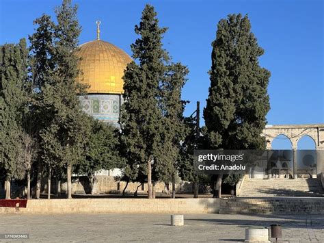 Al Aqsa Mosque And Its Courtyard Are Seen Empty Before Friday Prayers News Photo Getty Images