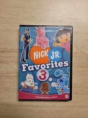 Nick Jr Favorites Vol Six Nickelodeon Dvd Blue S Clues Dora Explorer Film Picclick