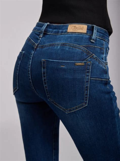 medium hoge taille jeans miss mimi