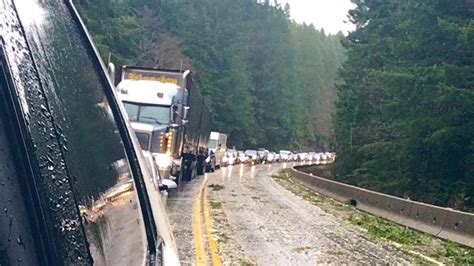 Downed Trees Hydro Lines Lead To Highway Closures On Vancouver Island Ctv News