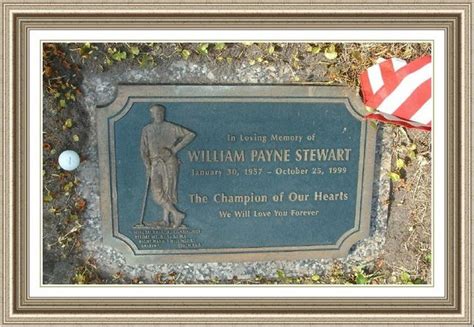 Payne Stewart Stone Grave Memorial Estates Pre Planning Granite