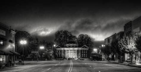 Downtown Murphy Nc In Black And White Photograph By Greg And Chrystal
