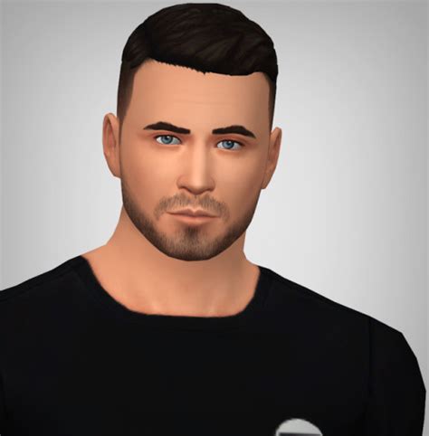 Sims 4 Maxis Match Male Hair Tumblr