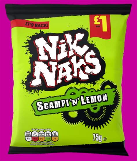 Kp Snacks News Scampi N Lemon Nik Naks The Return Of A Cult Flavour