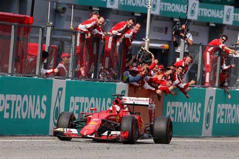 Throwback Thursday Sebs First Win With Ferrari In 2015 Hopefully We