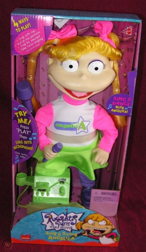 New Vintage Rugrats Sing And Swing Angelica Never Opened Mattel Doll Rare 1757335088 In