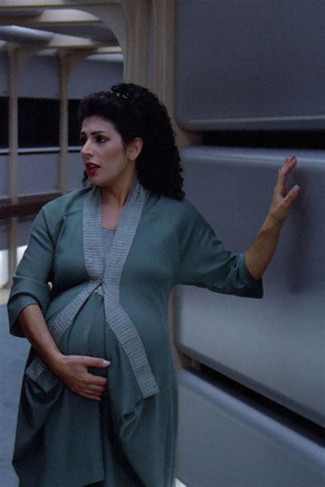 Deanna Troi Pregnant Marina Sirtis Deanna Troi Pregnancy Images