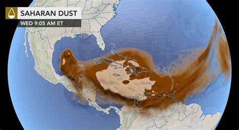 Sahara Dust Storm Path Nears Us Gulf Coast Texas What To Expect