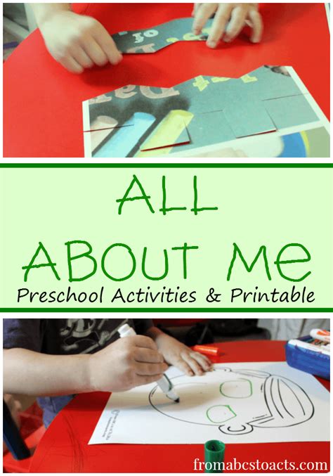 Take this short quiz and see what type of career suits you. All About Me Preschool Theme | From ABCs to ACTs