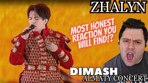 I FOUND A Dimash SONG I DON T LIKE Zhalyn Almaty Concert REACTION