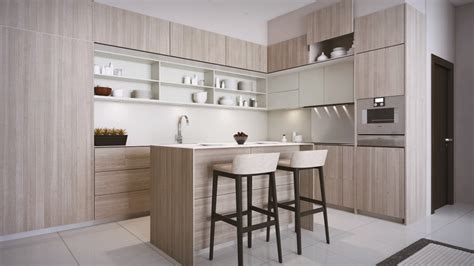 The wet kitchen would also be designed for easy cleaning. Interior Design Private Bungalow Alor Setar Kedah Malaysia ...