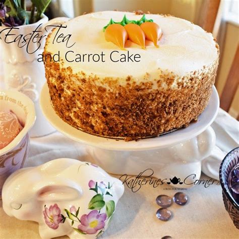 Reached the end of lent and decided to be naughty again? Easter Tea and Carrot Cake | Carrot cake, Sugar free ...