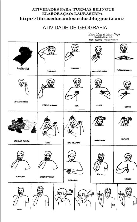Sinal De Estados Em Libras