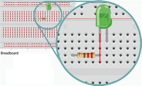 Unit 5 How To Use A Breadboard Starthardware Tutorials For Arduino