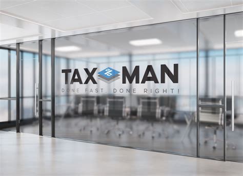 Logo Identity For An Accounting And Taxes Company Taxman