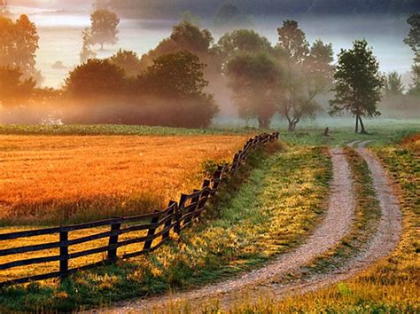 Simple And Serene Country Roads Country Scenes Road Photography