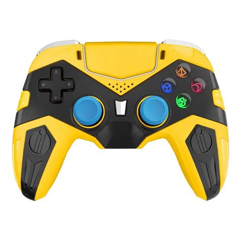 Stoga Wireless Controller For Ps4mecha Series Yellow Stogagame