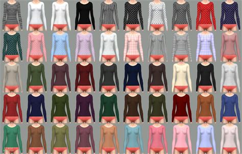My Sims 4 Blog Loose Fit Mari Dress And Accessory Shirts By Marigold