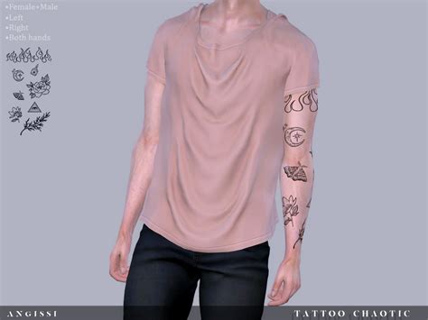 Tattoo Chaotic By Angissi At Tsr Sims 4 Updates