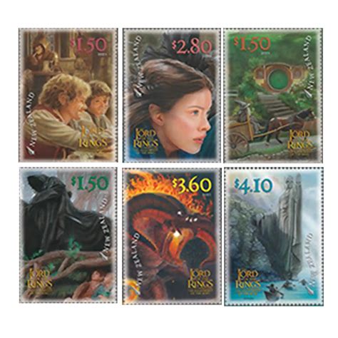 New Zealand Stamp 2021 The Lord Of The Rings The Fellowship Of The