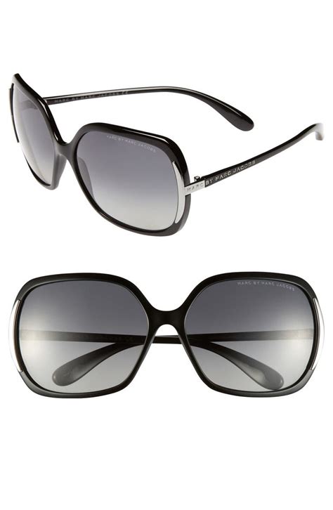 Marc By Marc Jacobs Oversized Polarized Sunglasses Nordstrom