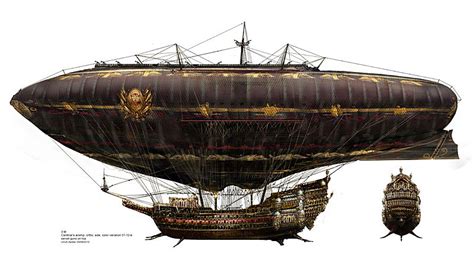 The Cardinals Airship From The Movie Three Musketeers 2011