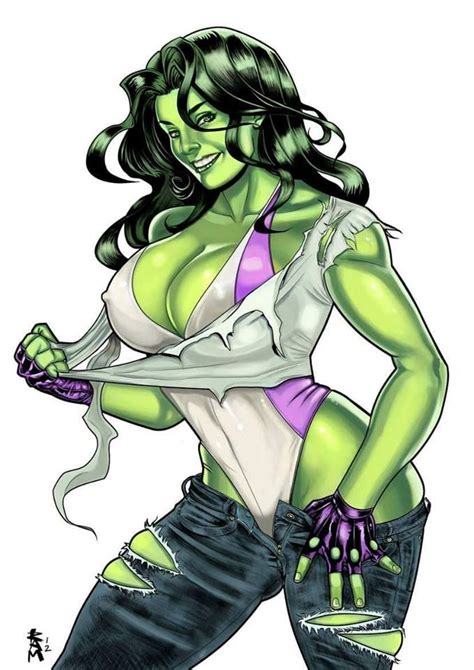 She Hulk Shehulk Marvel Girls Superhero