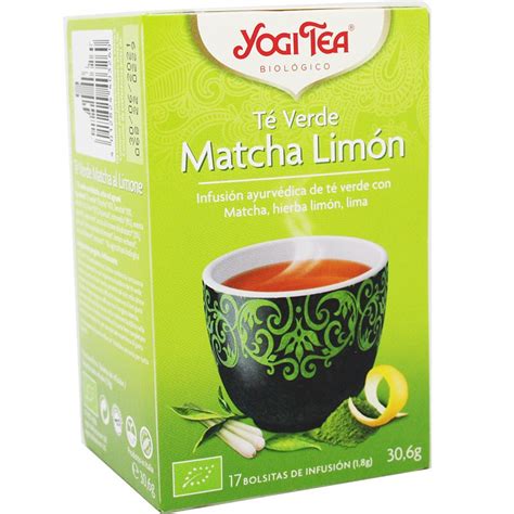 Buy Yogi Tea Green Tea Matcha Lemon 17 Sachets At The Best Price And