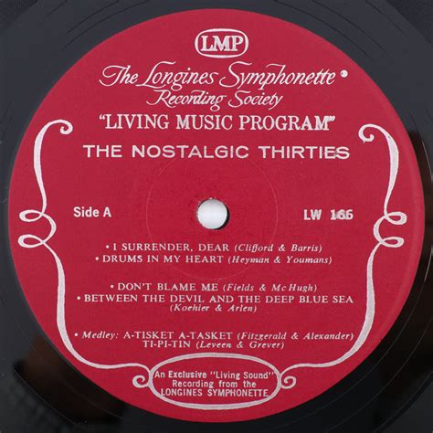 The Nostalgic Thirties Longines Symphonette Singing Choraliers Vinyl 2xlp Ebay
