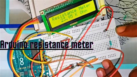 How To Make Arduino Resistance Meter Arduino Ohm Meter Arduino Otosection