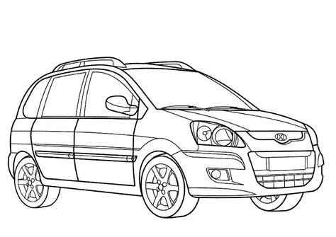 100% free cars coloring pages. Hyundai Coloring Pages to download and print for free
