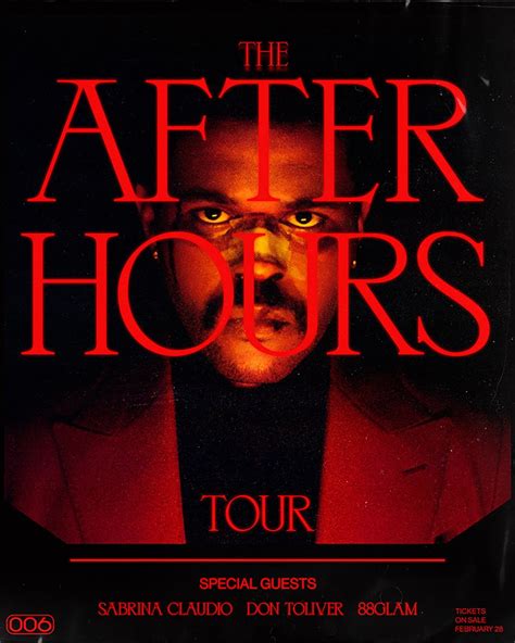 The weeknd after hours (after hours 2020). The Weeknd Announces Dates For "After Hours" World Tour ...