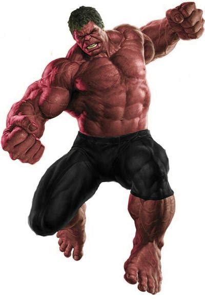 Mcu Red Hulk By Doomsart On Deviantart